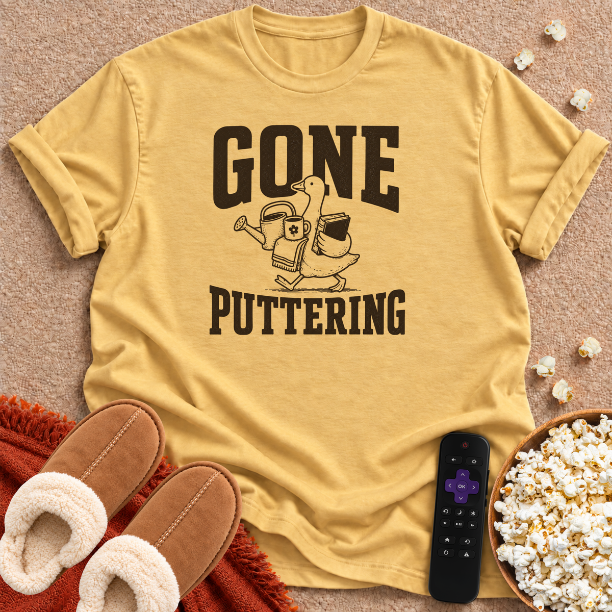 Gone Puttering Goose T-Shirt
