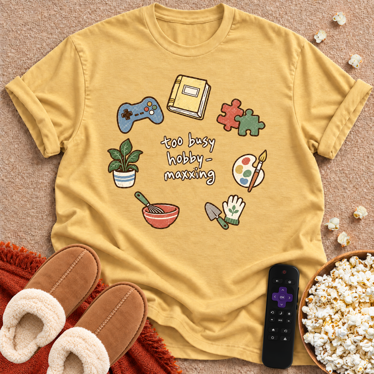 Hobby-maxxing T-shirt