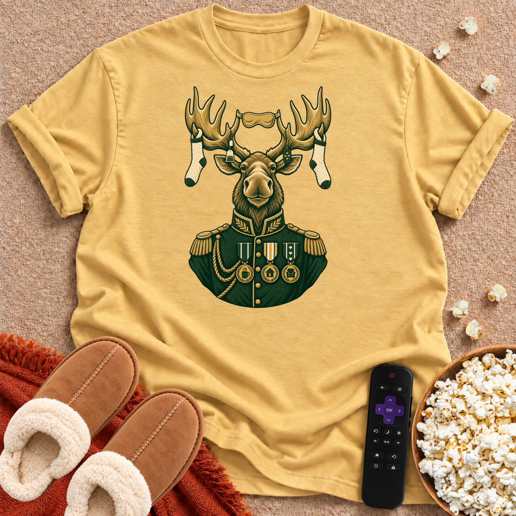 Highly Decorated Moose T-shirt