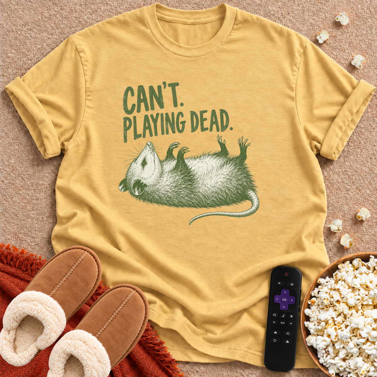 Can't. Playing Dead. T-shirt