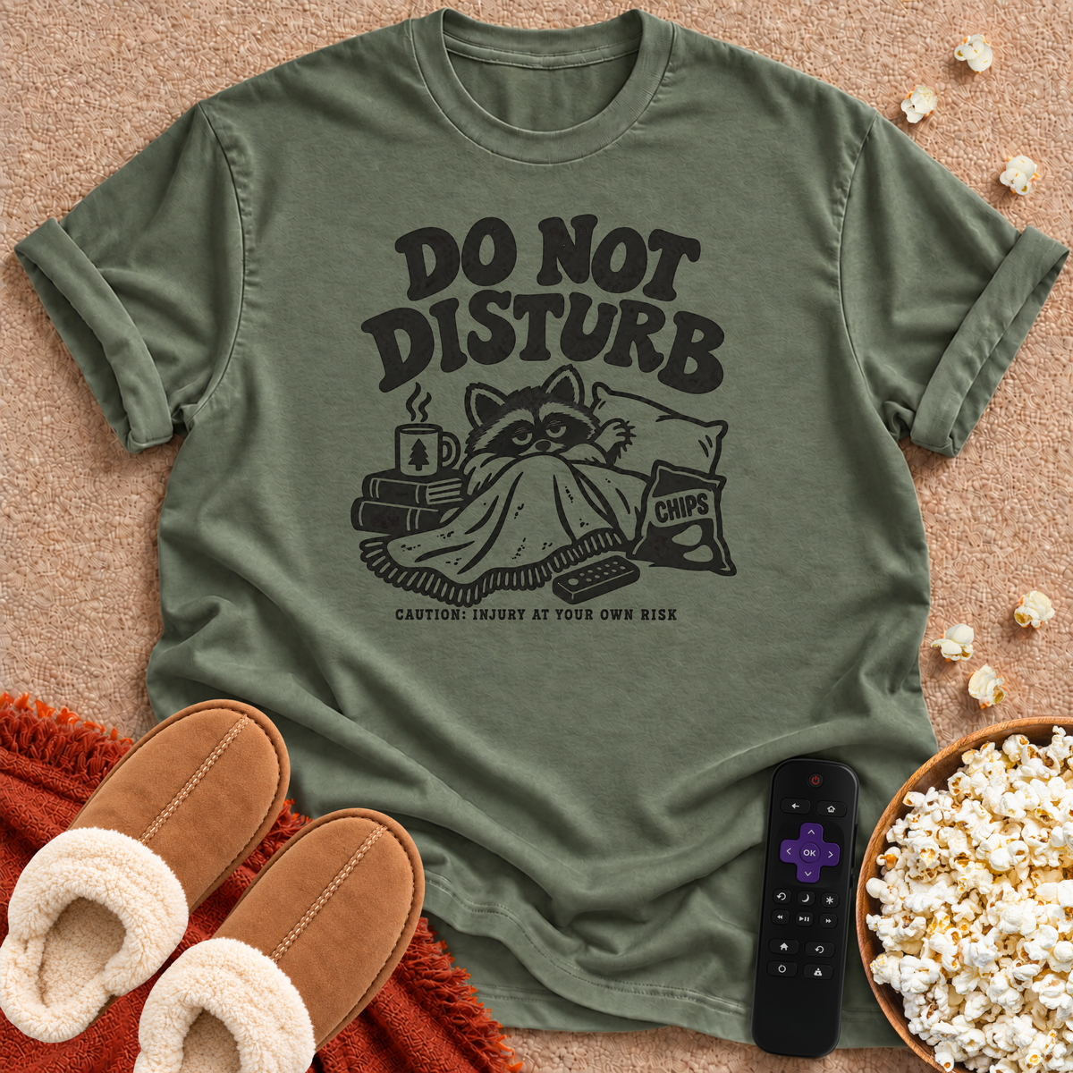 Raccoon: Do Not Disturb T-shirt