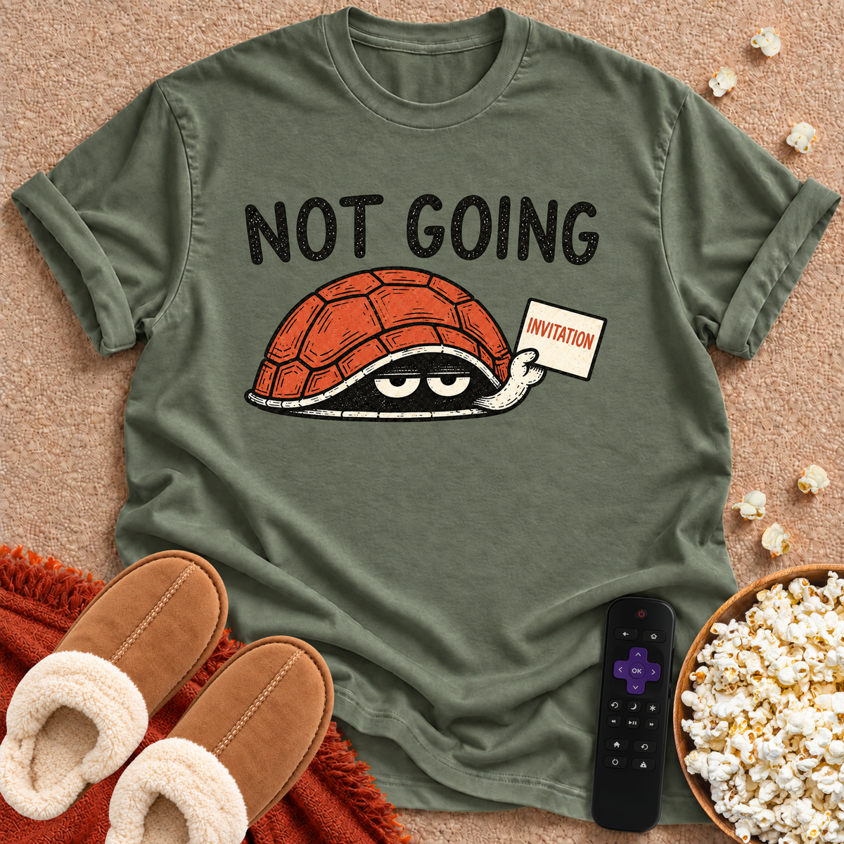 Not Going Turtle T-shirt
