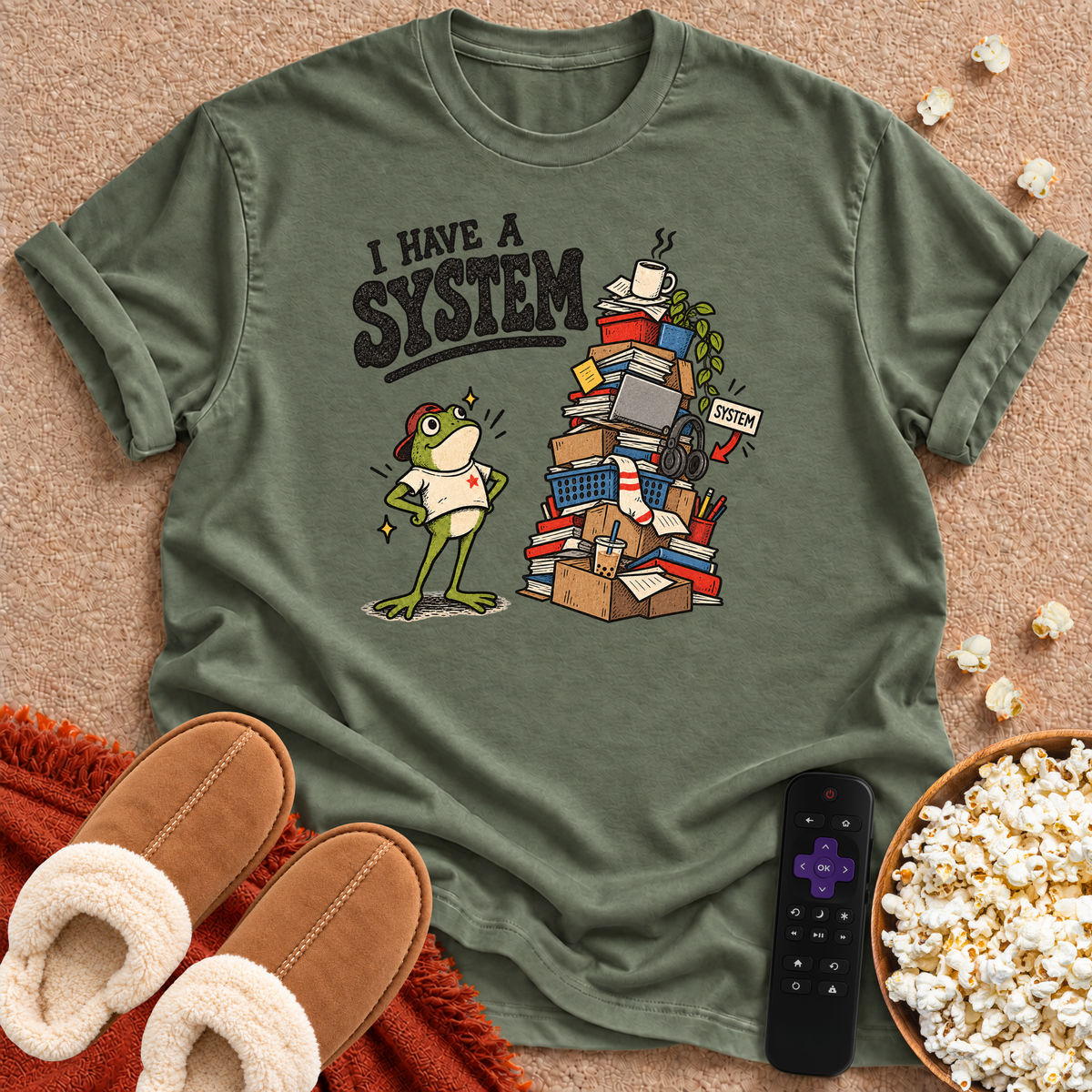 I Have A System Froggie T-shirt