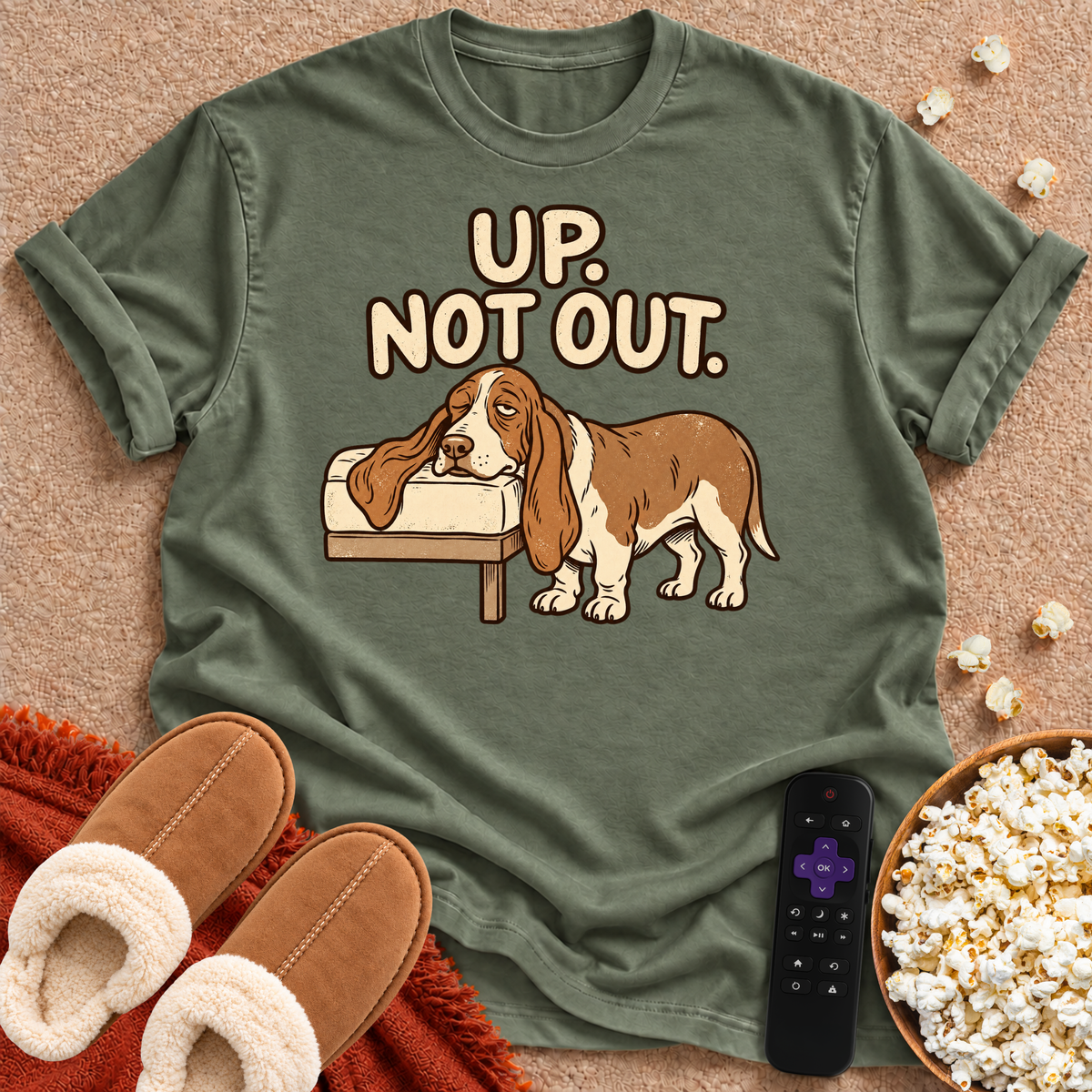 Up. Not Out. T-shirt