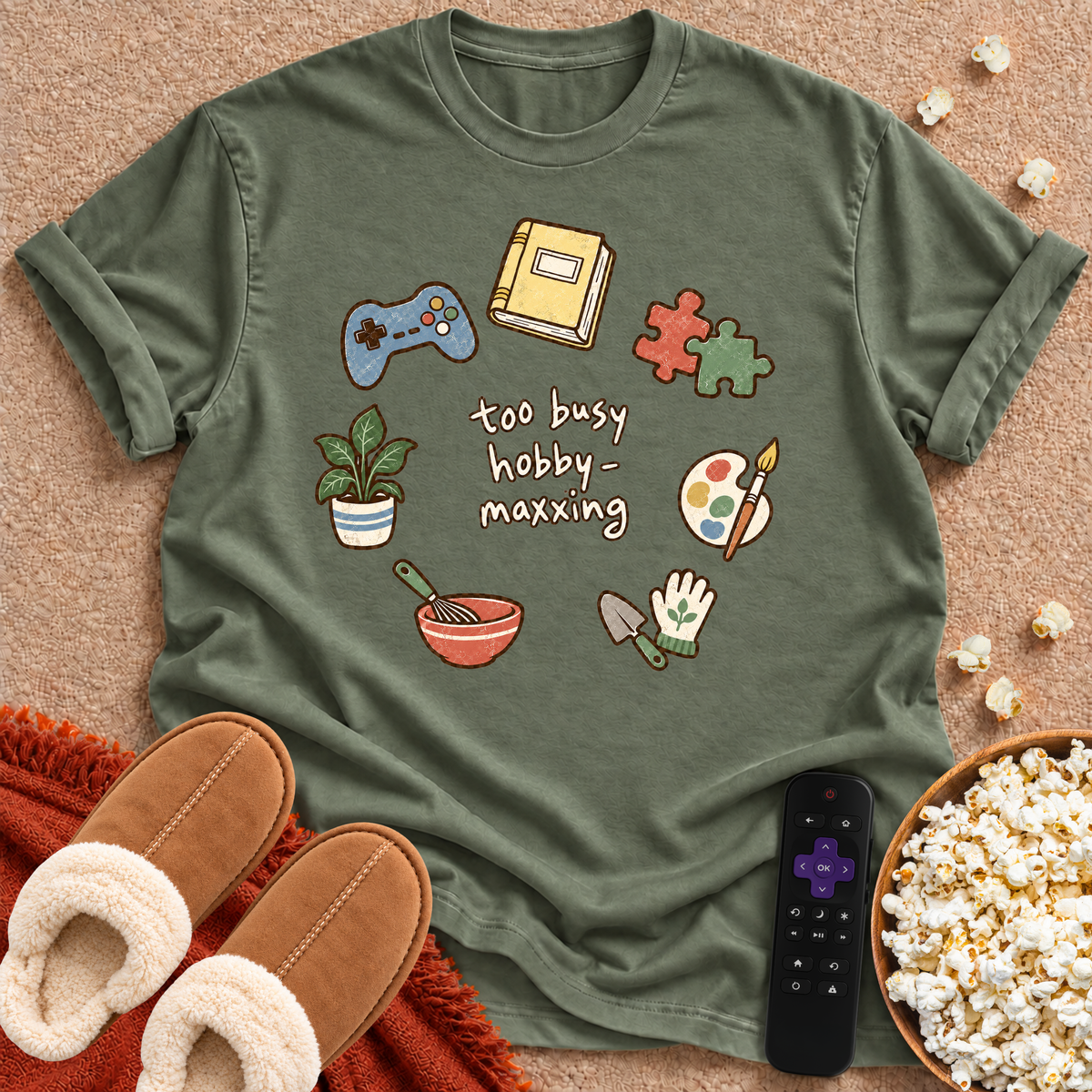 Hobby-maxxing T-shirt