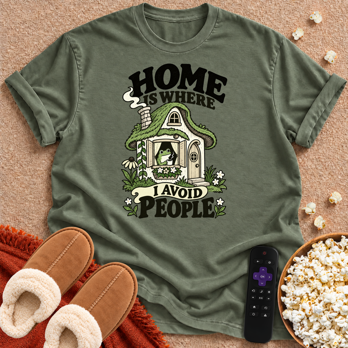 Avoid People Froggie T-shirt