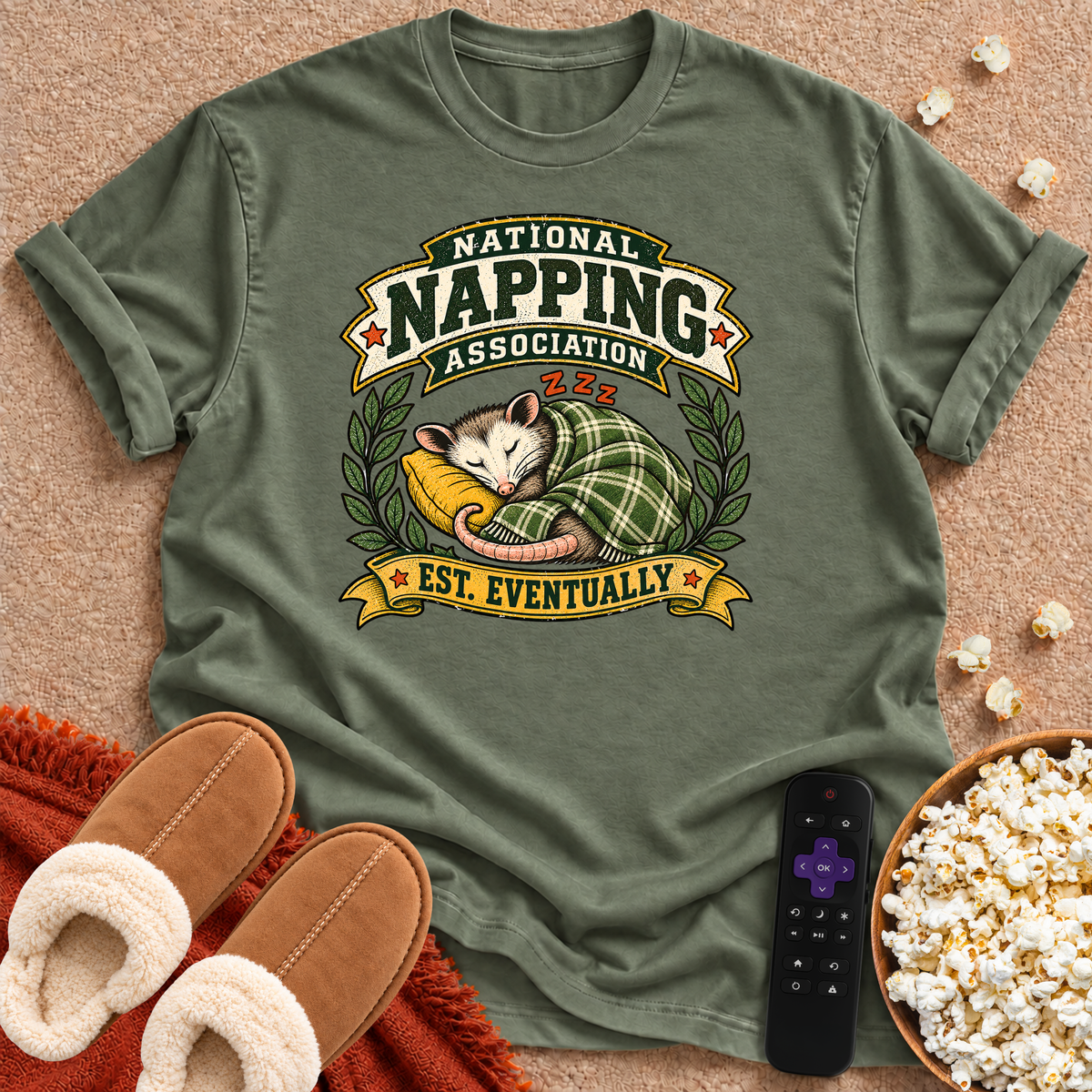 National Napping Association T-shirt