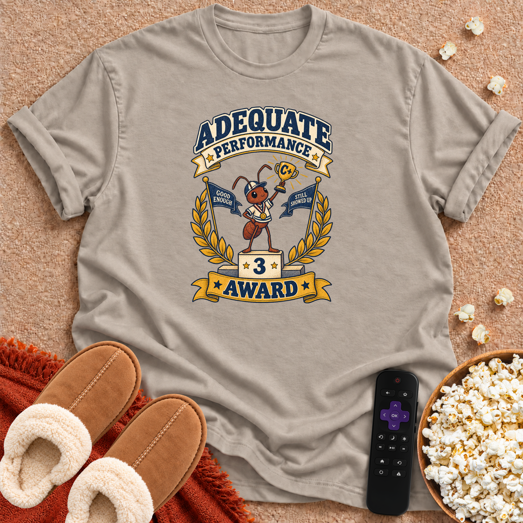 Adequate Performance Ant T-shirt