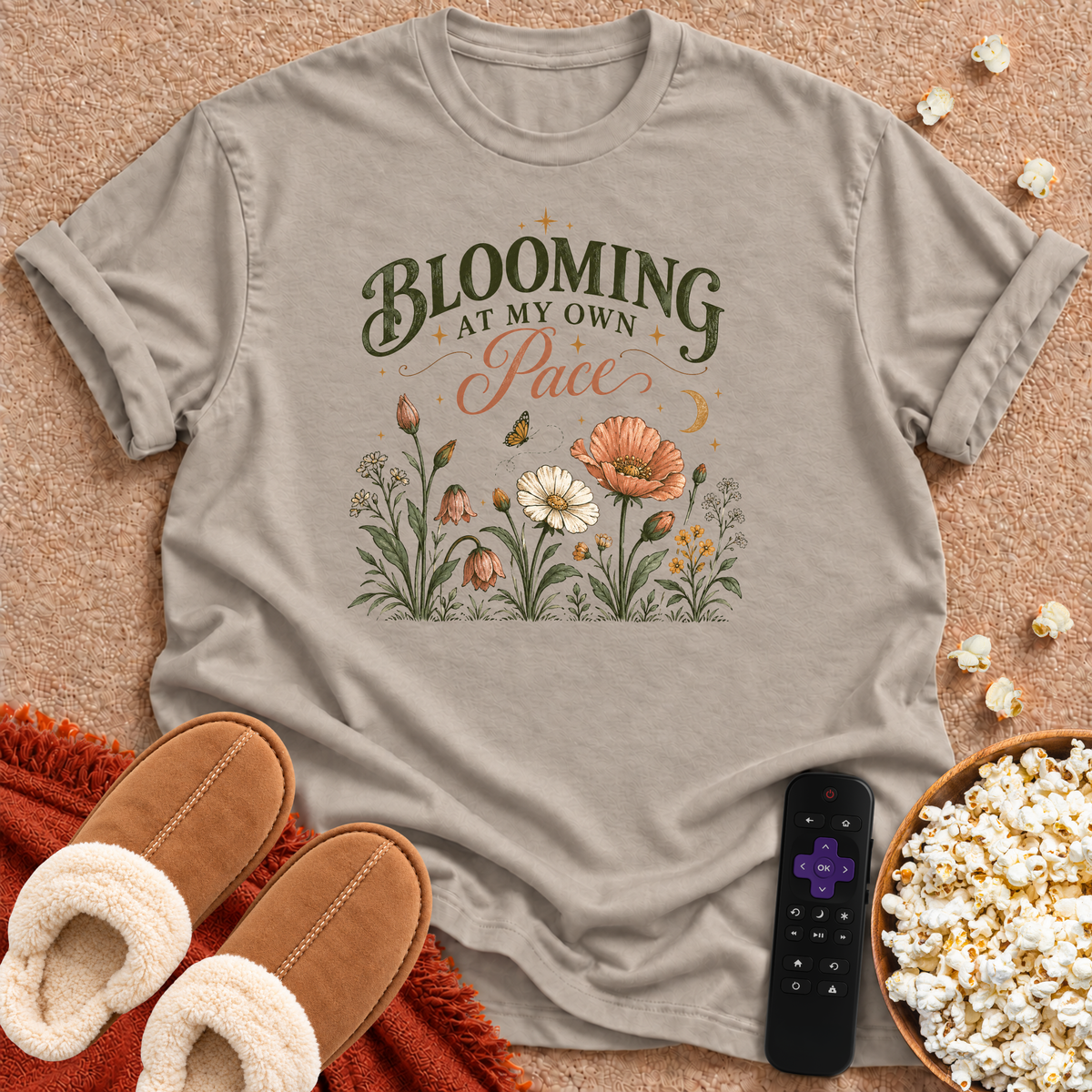 Blooming At My Own Pace T-shirt