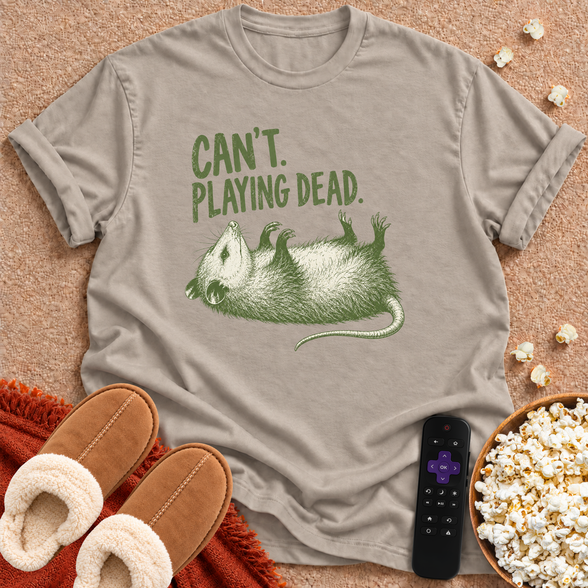 Can't. Playing Dead. T-shirt