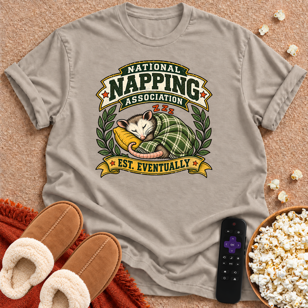 National Napping Association T-shirt
