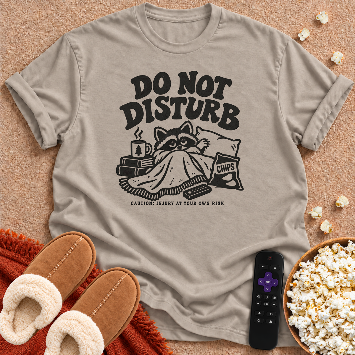 Raccoon: Do Not Disturb T-shirt