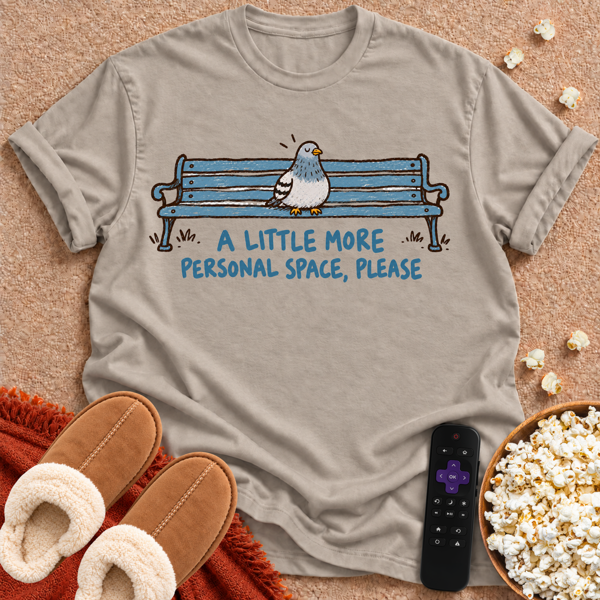 Personal Space Pigeon T-shirt