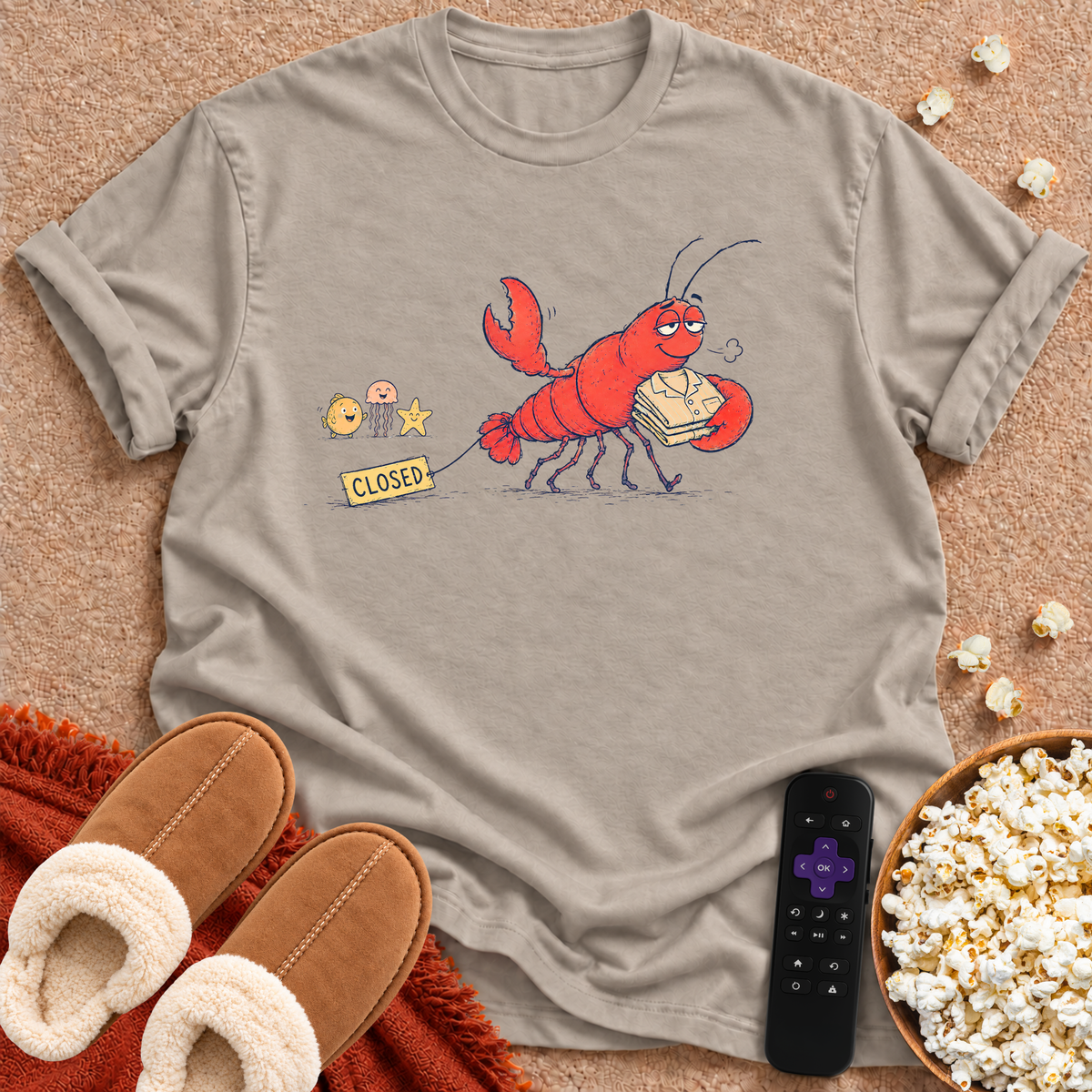 Closed Lobster T-shirt