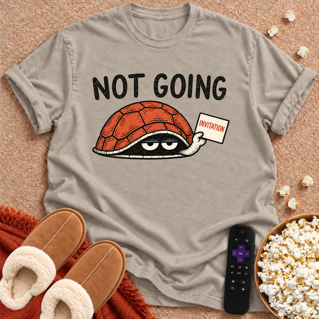 Not Going Turtle T-shirt