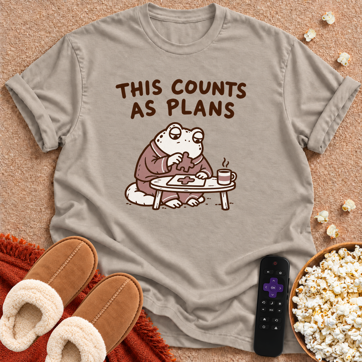Counts As Plans T-shirt