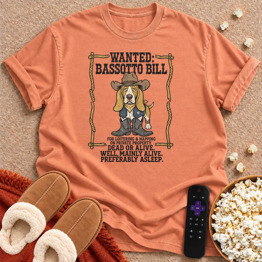 Wanted: Bassotto Bill T-shirt