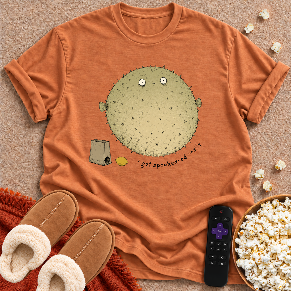 Spooked-ed Blowfish T-shirt